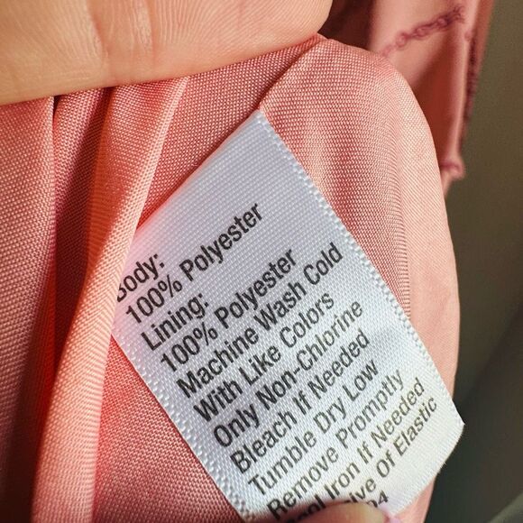 NWT Kaari Blue London Calling Blush Chain Long Sleeve Mini Dress – Large - Picture 7 of 10